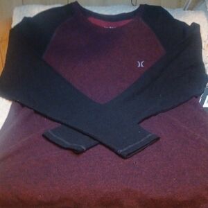 NWT Mens Hurley Premium Fit Long Sleeve Shirt